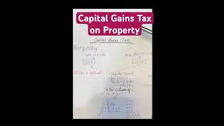 2026 में house, flat, plot, shop को sale करने पर Capital Gain Tax कैसे calculate करें? #incometax