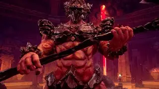 Kaku: Ancient Seal - Flaming Beast Boss Fight
