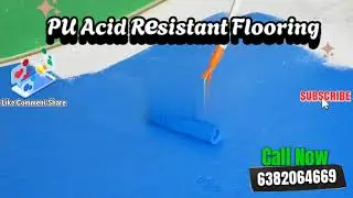PU Acid Resistant Flooring| Chennai| Madurai| Hosur| Bangalore| Hyderabad| Vijayawada| Vizag