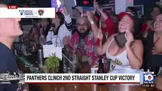 Panthers clinch second straight Stanley Cup victory