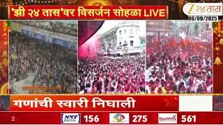 Lalbaugcha Raja And Mumbaicha Raja Visarjan | लाडक्या बाप्पाचा निरोप घेण्यासाठी भक्तगण सज्ज
