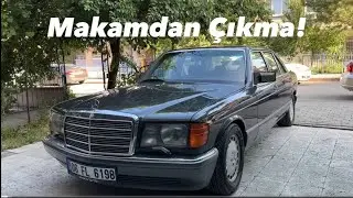MAKAMDAN ÇIKMA (ZIRHLI)!! MERCEDES-BENZ 300SEL İNCELEME