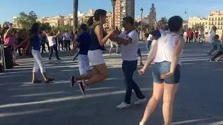 Val&egrave;ncia 2017 International Flashmob West Coast Swing