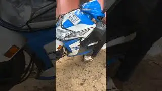 scooty center stand trick | Mr. adam bro |