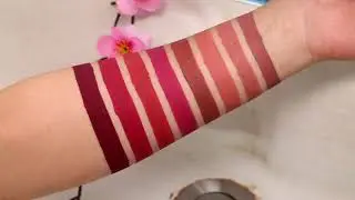 DE'LANCI 8 colors liquid lipstick,waterproof and long lasting