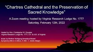 Chartres Cathedral and the Preservation of Sacred Knowledge