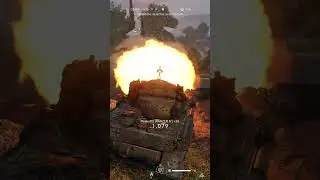 Panzer IV Tank Defending Town