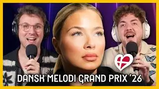 🇩🇰 DENMARK Dansk Melodi Grand Prix 2026 Reaction! 🇩🇰 Eurovision 2026