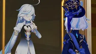 (Japanese Dub) Furina Meets Focalors 4K - Furina Sentenced to Death | Genshin Impact 4.2