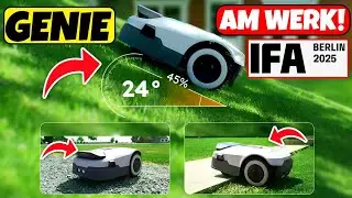 IFA Anthbot Genie: 4 Kameras, 5 Klingen &ndash; dieser Bot meint es ernst!