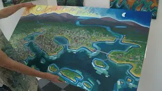 Maine woman creates maps that are works of art