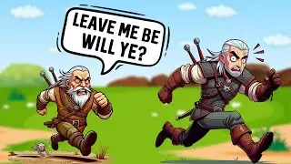 Witcher 3 - Can't play Gwent with Gremist - Leave me be, will ye?