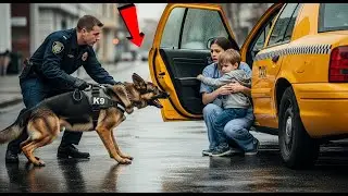 K9 Dog Refuses to Step Into Taxi &mdash; What Was Hiding in the Trunk Shocked the Driver