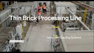 World&rsquo;s Fastest Thin Brick Production Line | Brickworks + Ferrari & Cigarini | Full Automated System
