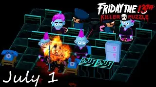 Friday the 13th Killer Puzzle Daily Death July 1 2020 Walkthrough