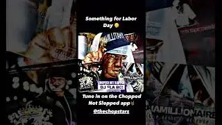 #ripdjscrew #choppednotslopped #choppedandscrewed #chamillionaire