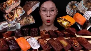 SUB)MUKBANG 휘낭시에,까눌레 경남함안에서 택배 왔어요