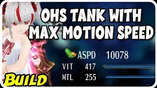 Pure OHS Tank Build With Max Motion Speed - Toram Online