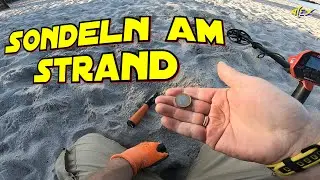 Sondeln mit Metalldetektor | Schatzsuche am Strand