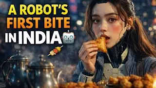 A Robot&rsquo;s First Bite In India 🍢🤖