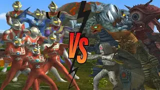 ウルトラマン LEO VS BEMSTAR, ULTRAMAN ASTRA VS REDKING, ULTRASEVEN VS ALIEN DADA, JACK VS GOMORA #ウルトラマン 
