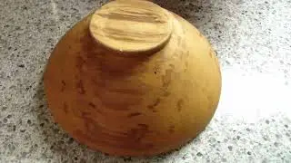 A Method For Drying Turned Wooden Bowls