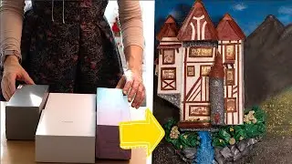 Building a House Out of Cardboard - DIY Alpine House