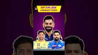 IPL 2026 के TOP 3 STRONGEST TEAM'S 🔥 #ipl2026 #shorts