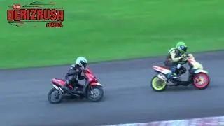 Aerox vs beat vs mio road race matic 250 cc open - jakarta exposure race 2018