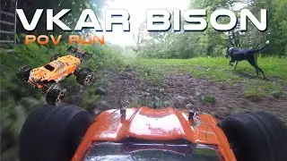 POV - VKAR BISON - BRUSHLESS RC Stunt Truck 45+ MPH