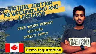 Canada virtual Job fair 2023 I How to apply Malayalam Step By Step