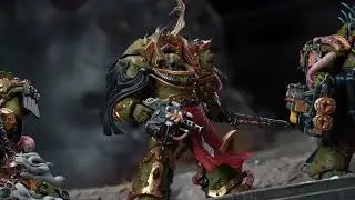 Rot, Rust and Glory | Death Guard Blightlord Terminators Figure Display