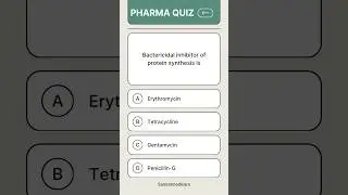 Pharma quiz for all pharma competitive exam #mcq #pharmamcqs #pharmacy