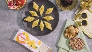 Baklava with Switz Samosa Sheets