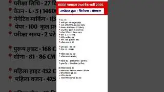 Jamadar Recruitment 2025 | Jamadar New Vacancy | Jamadar Bharti Notification | Exam Date | Syllab...