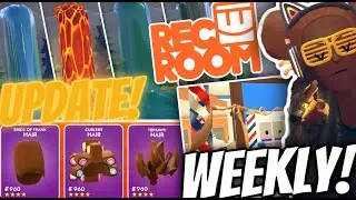 NEW WEEKLY HAIRS, Water Shaders & Rec Room Update