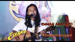 Iloilo Busker Artist Emman Abatayo sings Hiling at Elegee Unplugged