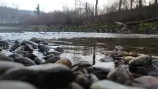 10 Hour River Flowing Over Stones | Gentle Water Sounds for Deep Sleep & Stress Relief