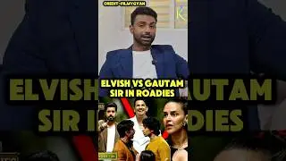 Roadies XX Contestant Harsh about Elvish vs Gautam sir😳😱🧠📈#roadies @filmygyanvideos