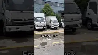 Freezer truck refrigerator truck 4X2 #truck #automobile #freezer #refrigerator