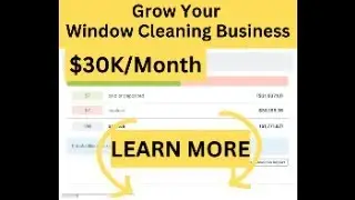 How to grow a million dollar window cleaning business