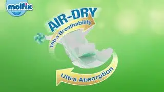 Molfix Air-Dry Diapers.