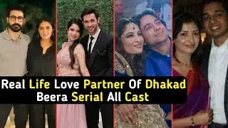Real Life Love Partner Of Dhakad Beera Serial Cast | Sarla | Vikram | TM