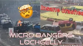 Micro bangers at Keir Millar memorial lochgelly 2019