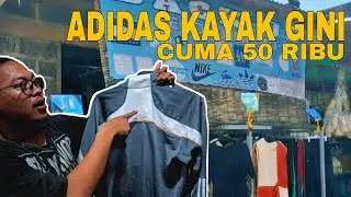 Thrifting nemu ADIDAS cuma 50 ribu..!!!