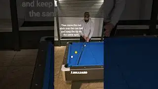 100% Kick Shot Accuracy Using These Aiming Tricks #billiards #8ballpool #poolshots #trickshots