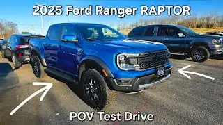 2025 Ford Ranger Raptor - POV Test Drive - Calm, Silent, ASMR Driving