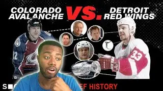 YOOO.... THIS IS CRAZY!!! Reacting To The Rivalry Of The Detroit Red Wings Vs Colorado Avalanche!
