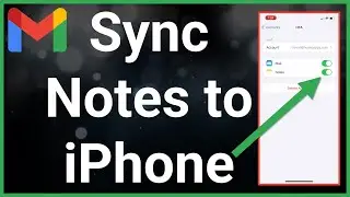 How To Sync Google / Gmail Notes To iPhone