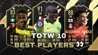 BEST PLAYERS IN #FIFA22 TOTW 10 PREDICTIONS 👀